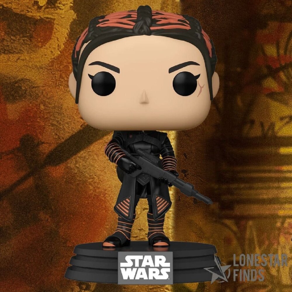 Funko POP! Star Wars The Mandalorian Fennec Shand Figure #483!